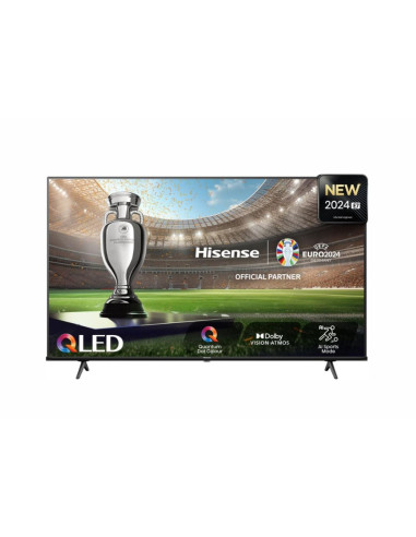 Hisense 75" E7NQ, 4K Ultra HD 3840x2160, QLED, Quantum Dot, HDR 10+, HLG, Dolby Vision, DTS Virtual X, Smart TV, Light Sensor