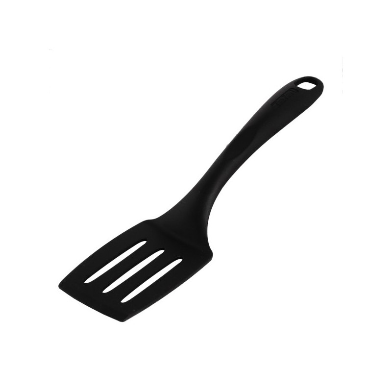 Tefal 2745112, Bienvenue, Little spatula, Kitchen tool, With holes, Up to 220C, Dishwasher safe, black