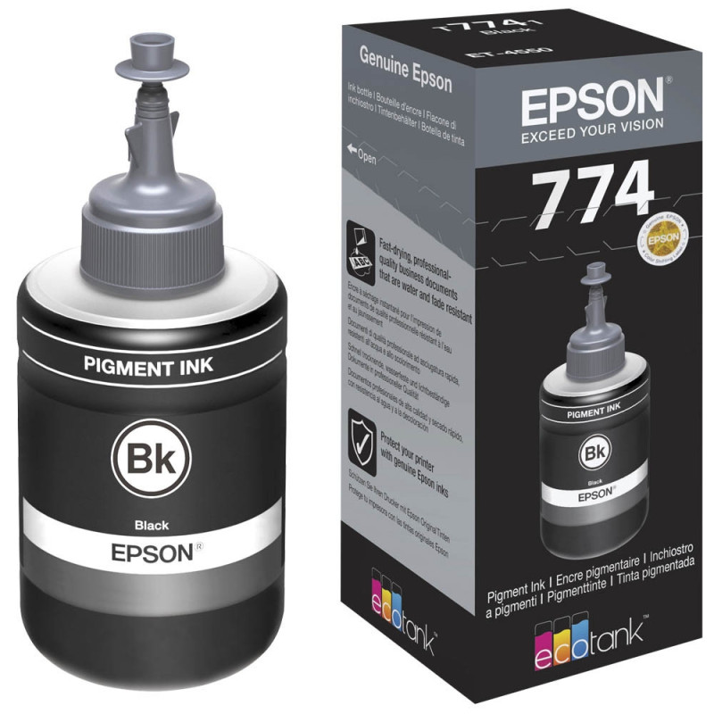 Epson T7741 Pigment Black ink bottle 140ml