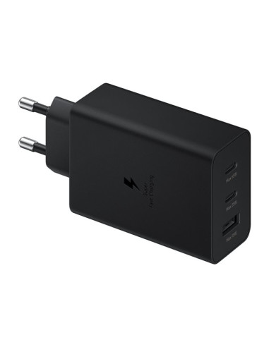 SAMSUNG Power Adapter Trio 65W USB-C 25W USB-C 15W USB-A Black