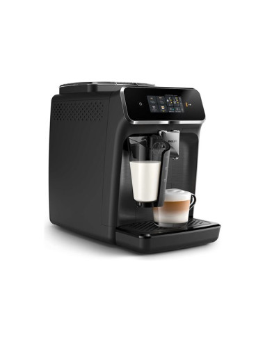 PHILIPS Fully automatic espresso machine 2300 series 4 beverages Intuitive touch display LatteGo