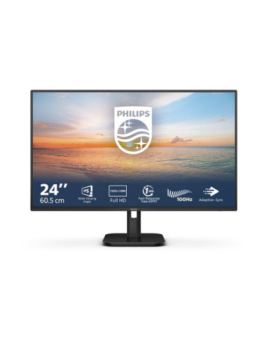 PHILIPS 24E1N1100A/00 23.8inch 1920x1080 16:9 1ms 250cd/m2 HDMI VGA Black