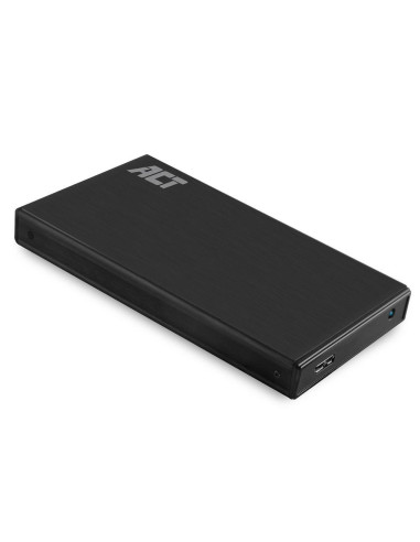 Чекмедже за твърд диск ACT AC1200, SATA, 2.5-quot,, USB-C 3.2 Gen1, Черен