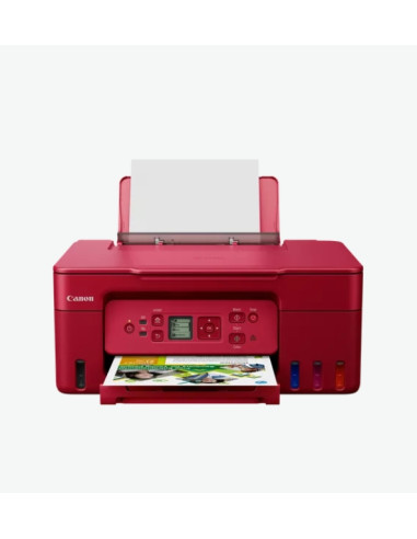 Canon PIXMA G3470 All-In-One, Red + Canon Plus Glossy II PP-201, 10x15 cm, 50 sheets