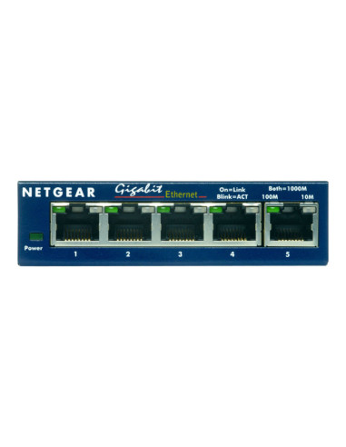 NETGEAR Gigabit Ethernet Switch 5xRJ45 10/100/1000 5port Lifetime Warranty EN