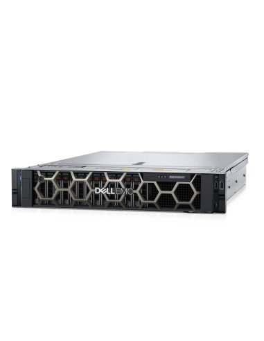 Dell PowerEdge R550 SmartValue, 2x Xeon Silver 4310 2.1G, 12C/24T, 18MB Cache, Chassis 8x3.5", 3x16 LP+ 1x8(x4 link) LP, 2x 1