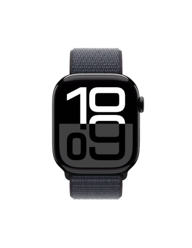 Apple Watch S10 Cellular 46mm Jet Black Alu Case with Ink Sport Loop