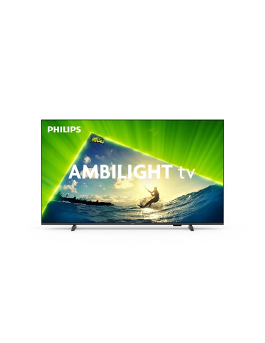 Philips 43PUS8209/12, 43" 4K Ultra HD QLED, 3840x2160, DVB-T/T2/T2-HD/C/S/S2, 60Hz, Ambilight 3, Pixel Precise UHD, HDR+, Tit