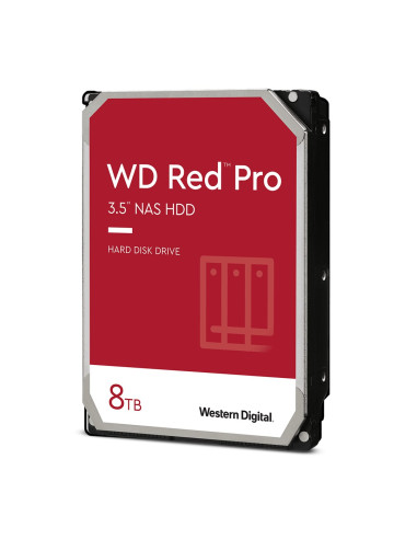 Хард диск WD Red Pro, 8TB NAS, 3.5-quot,, 256MB, 7200RPM, WD8005FFBX