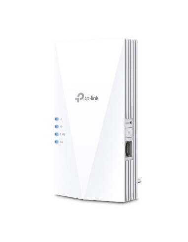 Безжичен разширител TP-LINK RE500X, 2.4 / 5 GHz, 1000 Mbps, Бял