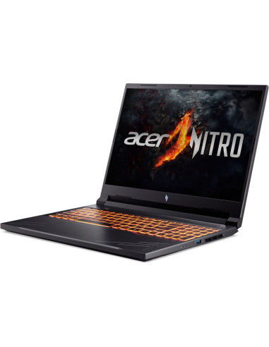 Acer Nitro 5, ANV16-71-71N0, Intel Core i7-14650HX (up to 5.2GHz, 30MB), 16" FHD IPS up to 165Hz SlimBezel, 16GB DDR5(1 slot 