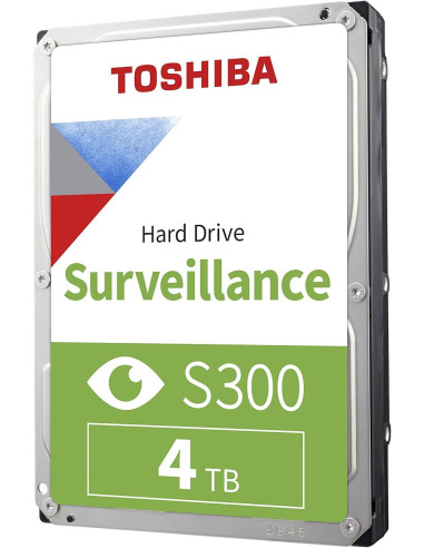 Хард диск TOSHIBA Surveillance S300, 4TB, 5400/5700rpm, 256MB, SATA 3