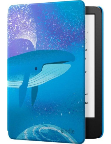 eBook четец Kindle 2022 kids, 6-quot,, 16GB, WiFi, Space Whale