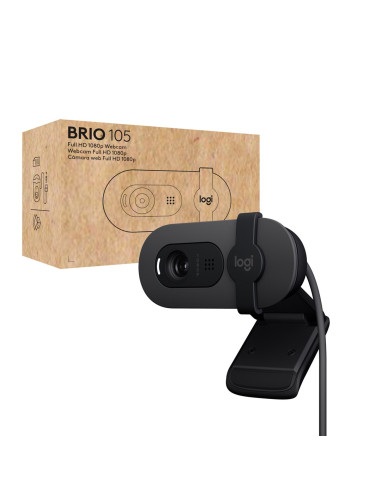 Уеб камера Logitech Business Webcam Brio 105, 1080p