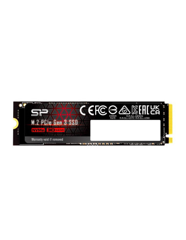 SSD Silicon Power UD80, M.2-2280, PCIe, Gen 3x4 NVMe, 2000GB