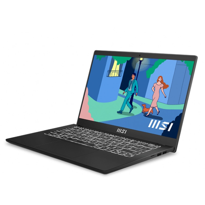 MSI Modern 14 C12M, Alder Lake i3-1215U (6C/8T, up to 4.40 GHz, 10 MB), 14" FHD (1920x1080) IPS, Onboard DDR4 8GB (3200MHz), 