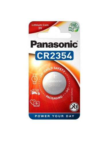 Бутонна батерия литиева PANASONIC CR-2354 3PIN, 1pk блистер