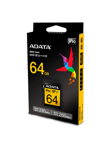 ADATA 64GB SDXC UHS-II U3 CLASS 10