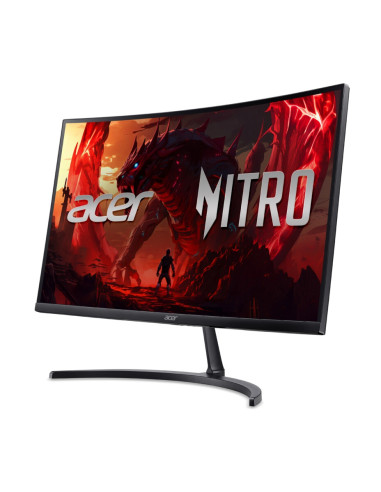 Acer Nitro ED273US3bmiipx, 27 VA 1500R Curved LED ZeroFrame, QHD (2560x1440), FreeSync 180Hz,  100M:1, 2xHDMI, DP, Speaker 2x