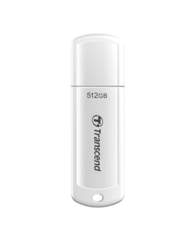 Transcend 512GB, USB3.1, Flash Drive, Capless, White