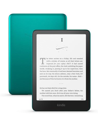 eBook четец Kindle Paperwhite Signature Edition 7-quot,,32GB, 2024, 12 генерация, IPX8, metalilic jade