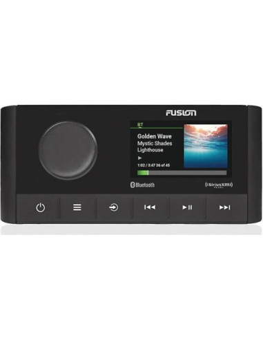 Fusion MS-RA210 Морски AM/FM и iPhone/iPod/MTP/SiriusXM/USB и AUX аудио плеър с Bluetooth