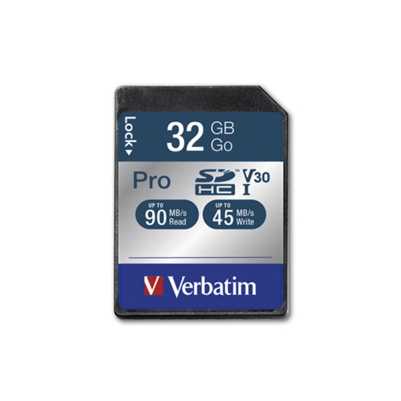 Verbatim 32GB SDHC Pro Class 10 UHS-I