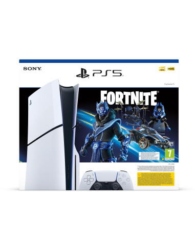 Конзола PlayStation 5 (Slim) 1TB Fortnite - Cobalt Start Bundle