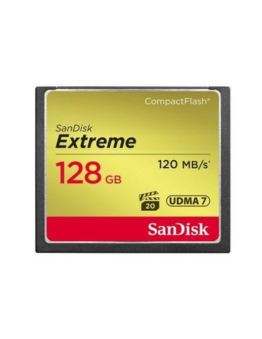 Карта памет SANDISK  Extreme-reg, CompactFlash-reg, Memory Card 128Gb