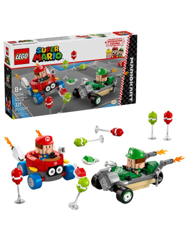 LEGO  Super Mario Mario car - Baby Mario vs Baby Luigi, 72034