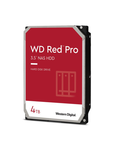 Хард диск WD Red Pro, 4TB NAS, 3.5-quot,, 256MB, 7200RPM