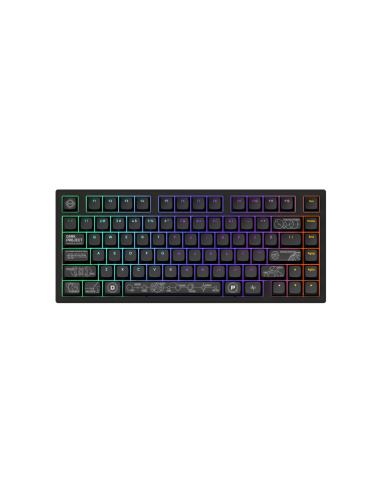 Геймърскa безжична клавиатура Dark Project ALU81A Terra Nova Black RGB