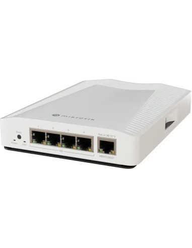 Суич MikroTik -CRS304-4XG-IN, 1 x Gigabit Ethernet ports, 4 x 10G, PoE in:802.3af/at