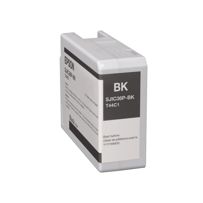 Epson SJIC36P(K): Ink cartridge for ColorWorks C6500/C6000 (Black)