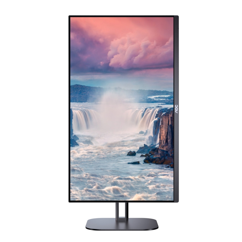 AOC 27V5C/BK, 27" IPS WLED, 1920x1080@75Hz, 4ms GtG, 1ms MPRT, 300cd m/2, 1000:1, DCR 20M:1, FreeSync, FlickerFree, Low Blue 