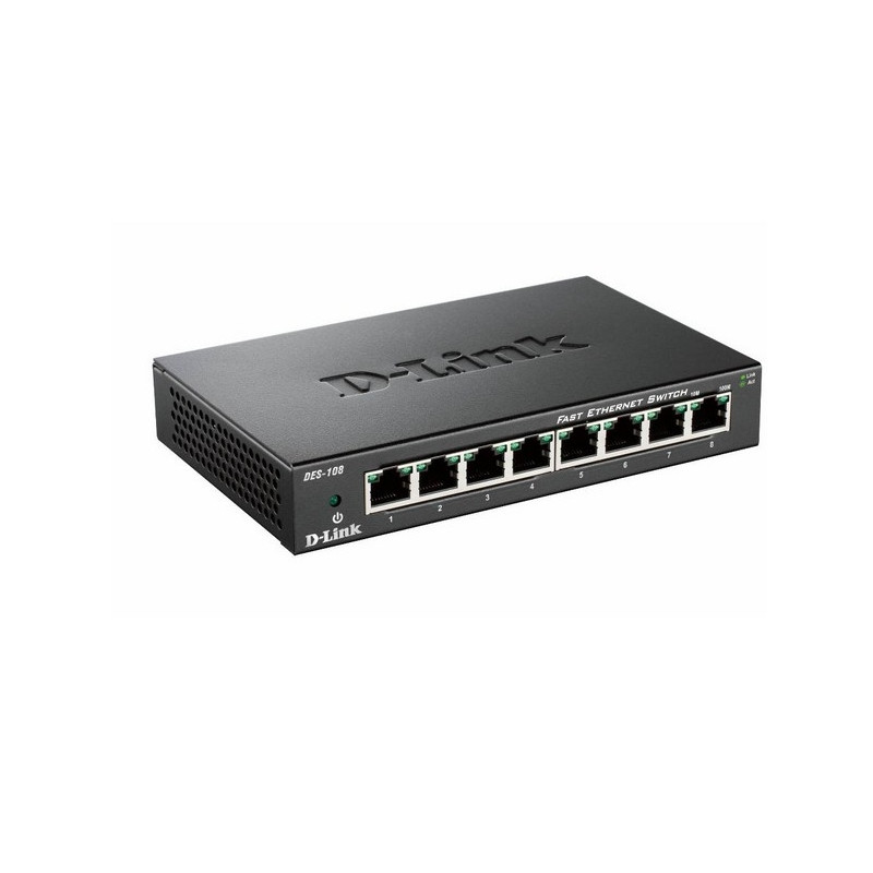 D-Link 8-port 10/100 Desktop Switch