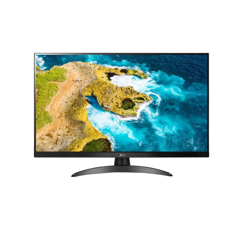 LG 27TQ615S-PZ, 27.0" IPS, Smart webOS, TV Tuner DVB-T2/C /S2, 1000:1, Mega DFC, 250cd, Full HD (1920 x 1080), Wi-Fi, LAN, Ai