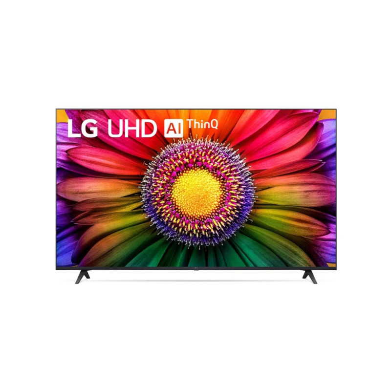 LG 55UR80003LJ, 55" 4K UltraHD TV 4K (3840 x 2160), DVB-T2/C/S2, webOS 23 Smart TV, ThinQ AI, a5 AI Processor 4K Gen6, WiFi, 