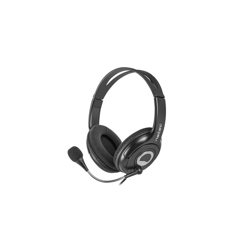 Natec Headset Bear 2 With Microphone Black