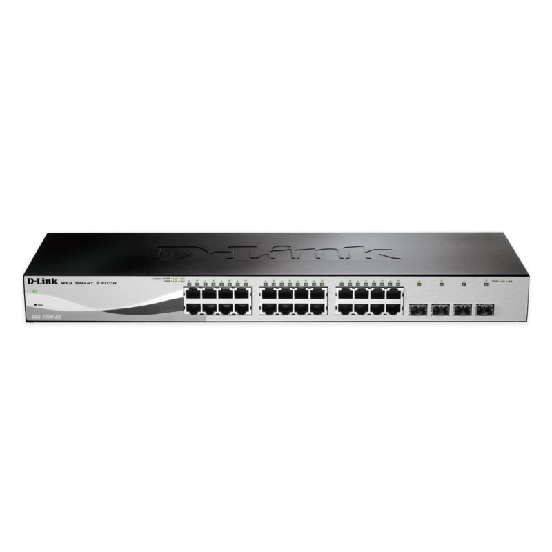 D-Link 24 10/100/1000 Base-T port with 4 x 1000Base-T /SFP ports