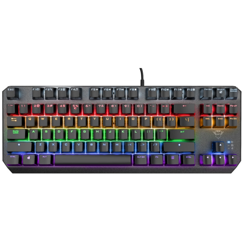 TRUST GXT 834 Callaz TKL Mechanical Illuminated Keyboard US