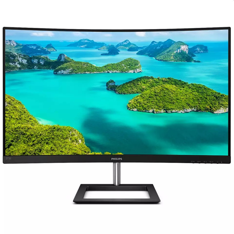 Philips 272E1CA 27" Curved 1500R WLED VA 1920x1080@75Hz, 4ms, 250cd/m2, 3000:1, Mega Infinity DCR, Low Blue Light, Tilt, D-SU