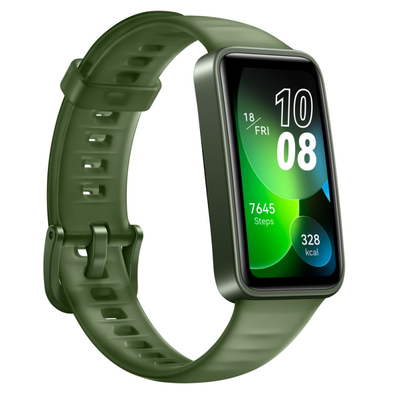 Huawei Band 8 Emerald Green, Ahsoka-B19, 1.47", Amoled,194x368, BT 5.0, Silicone Strap