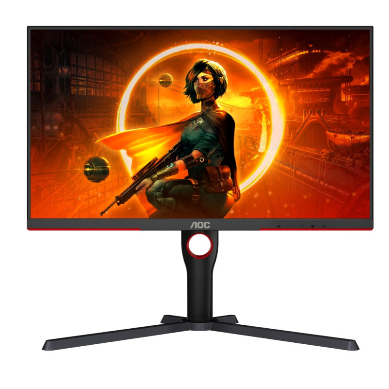 AOC Q27G3XMN/BK, 27" IPS MiniLED, 2560x1440@180Hz, 1ms GtG, 1000cd/m2, 3000:1, DCR 80M:1, Adaptive Sync, FlickerFree, Low Blu