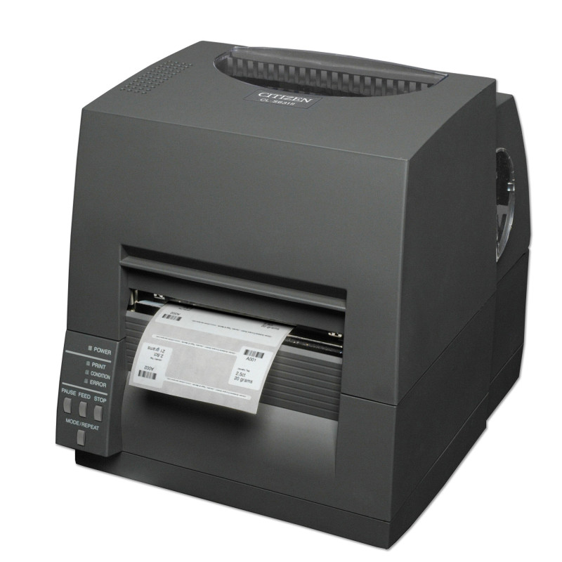 Citizen Label Industrial printer CL-S631II Thermal Transfer+Direct Print Speed 100mm/s, Print Width 4" (104mm)/Media Width mi