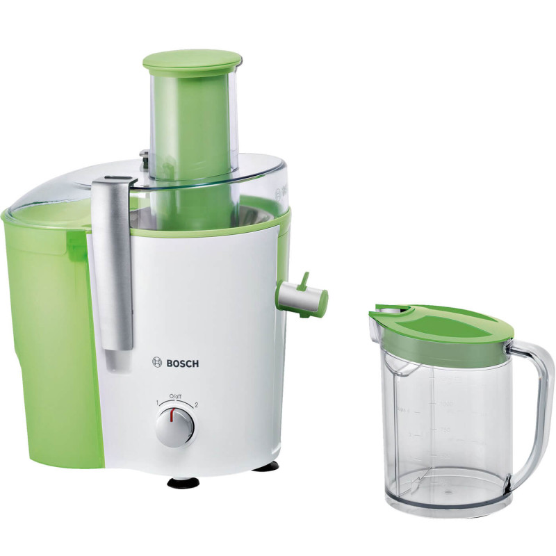 Bosch MES25G0, Juicer,700W, XL-hole, 2levels, White/Green