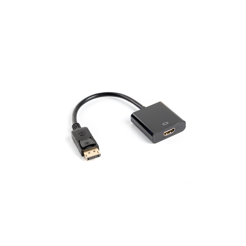 Lanberg adapter display port (m) --gt HDMI (f), 10cm cable