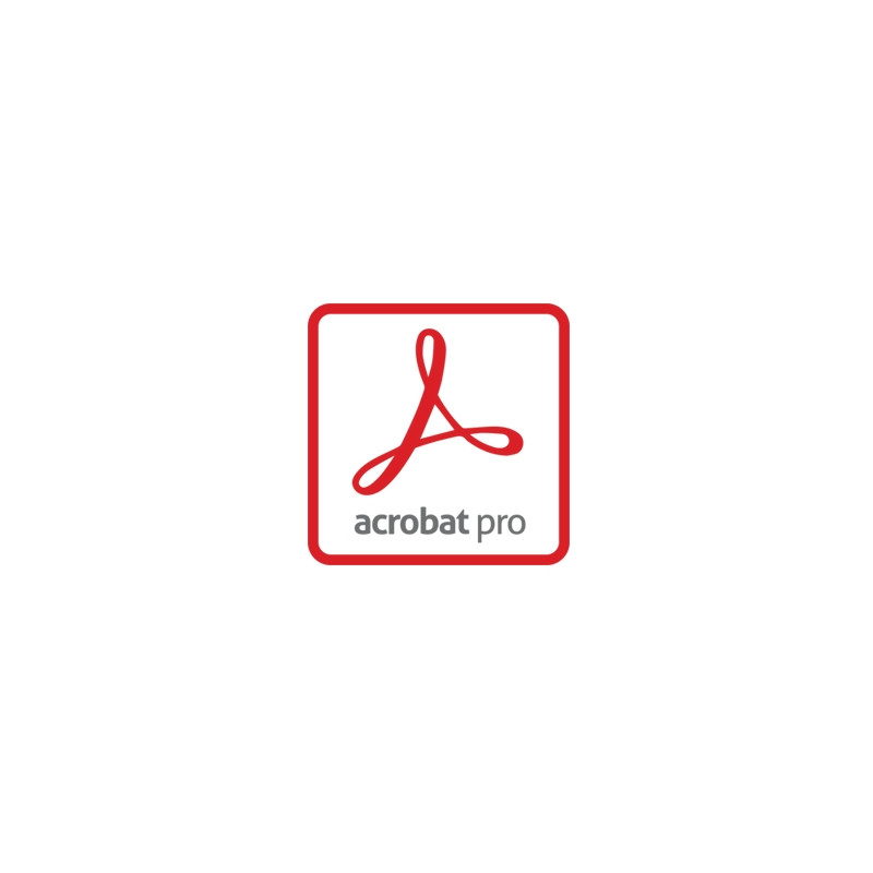 Acrobat Pro DC for teams 1 user 1 year