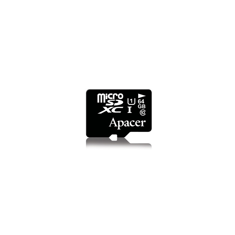 Apacer 64GB Micro-Secure Digital XC UHS-I Class 10 (1 adapter)