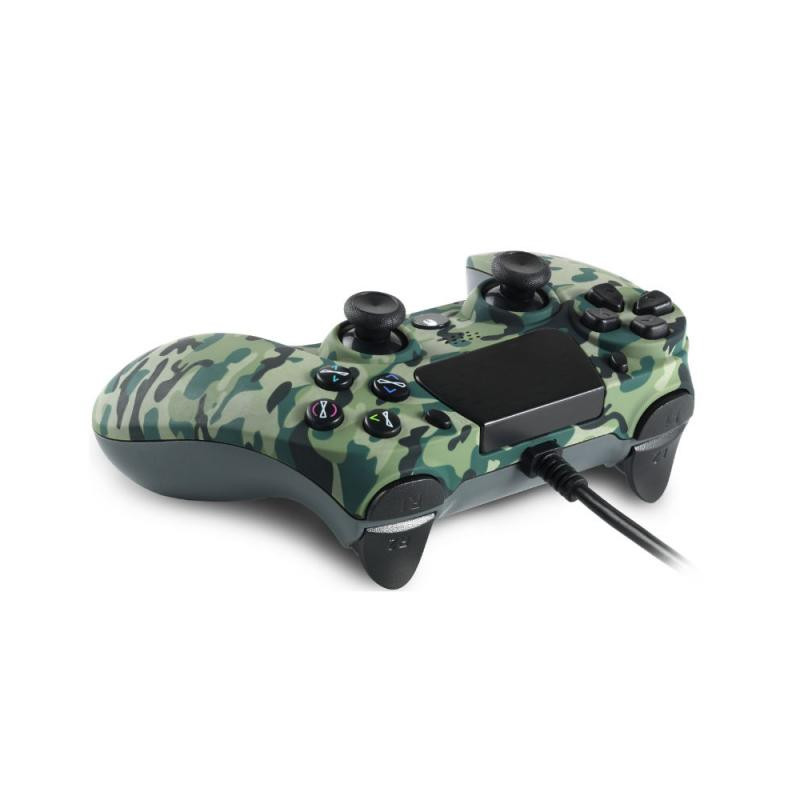 Жичен геймпад Spartan Gear Hoplite за PC и PS4, Green Camo